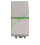 (2CLA210450N1301) N2104.5 PL Кнопка 1кл.контр.Zenit ср 1м, ABB