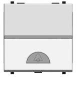 (2CLA220400N1901) N2204 CV Кнопка 1-кл. ДЗВІНОК Zenit шамп, ABB