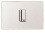 (2CLA221410N1101) N2214.1 BL Вимикач картковий Zenit білий, ABB