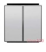 (2CLA851100A2101) 8511 CB Клавіша подвійна Sky біле скло, ABB