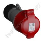 (2CMA102051R1000) 432EC6 Розет.кабельн.,32А,3P+N+E,IP44,6ч, ABB