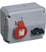 (2CMA167686R1000) Роз.пов.вимик+блок 32A 3P+N+E IP44 6г, ABB