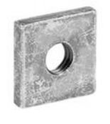 (2CPX062499R9999) ZX231P10 Ковзаюча гайка M6 (10од), ABB