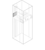 (PRVS1562) REAR VERT.SEGR. H=150MM W=600MM INT.UP., ABB
