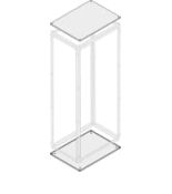 (PTBB6090) IP40 BLIND TOP/BOTTOM W=600MM D=900MM, ABB
