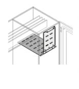 (PTHS3070) SEG.BUS.HOR.NO INT.UP. W300 D700, ABB