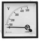A48EVX500 Вольтметр 240°, вхід/шкала 500 В