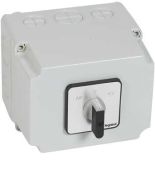 (27746) PR40 Перем 1-0-2 45гр 2П бокс IP55, Legrand