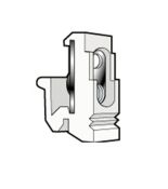 (36458) Fixocap Гвинт Діам 3/5 Крем, Legrand