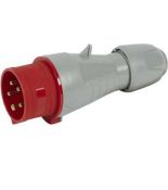 (56457) P17 IP44 вилка мобіл. 415В 16A 3К+З, Legrand