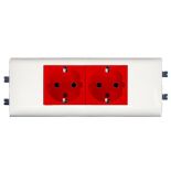 (77452) DLP Р. Кр.65 н.ст.2x2К+З з бл., Legrand