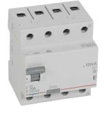 (402066) RX³ Диференційне Реле 100mA 25А 4п AC, Legrand