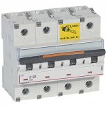 (409855) DX³ Автоматичний Вимикач 4П D 125A 25kA, Legrand