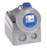 (555354) P17 Розетка накладна 16A 2К+З 230В IP67 , Legrand