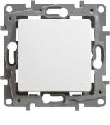 (672200) ETIKA Вимикач / Перемикач IP44 10AX Білий, Legrand