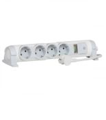 (694641) Подовжувач 4X2К+З 1,5м комфорт/безпека, Legrand