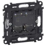 (753047) Valena IN'MATIC Розетка подвійна RJ45 Кат.6 STP , Legrand