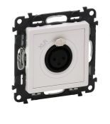 (753173) Valena LIFE Розетка XLR 3-полюсна, гніздо Білий, Legrand