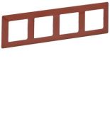 (754074) Valena LIFE Рамка 4 пости Теракота, Legrand