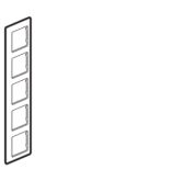(754075) Valena LIFE Рамка 5 постів Теракота, Legrand