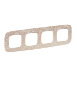 (754354) Valena ALLURE Рамка 4 пости Нарцис Золото, Legrand