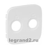 (754825) Valena ALLURE Лицьова панель розетки TV-SAT Білий, Legrand