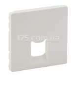 (755410) Valena LIFE Лицьова панель розетки RJ11 / RJ45 Білий, Legrand