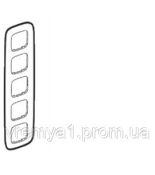 (755535) Valena ALLURE Рамка 5 постів Чорне скло, Legrand