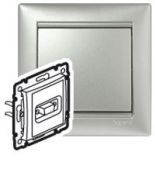 (770283) Valena Розетка HD15 Алюміній, Legrand
