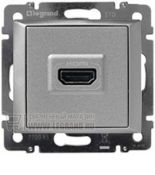 (770285) Valena Розетка HDMI Алюміній, Legrand