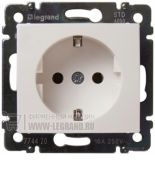 (774420) Valena Розетка 2К+З Білий, Legrand