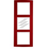 (133009) Рамка 3Х, пол.білизна, IP44, Hager