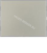 (80161773) Сенсорний вимикач 1-клавішний KNX-TP+EASY K.5 сталь, Hager
