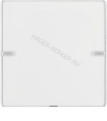 (80162773) Сенсорний вимикач 2-клавішний KNX-TP+EASY K.5 сталь, Hager