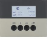 (85745273) Таймер для вставки вимикача KNX-quicklink сталевий лак, K.5, Hager