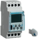 (EG203) Таймер цифровий тижневий Cronotec 16А 2перемик.конт., запас ходу 5 років, Hager