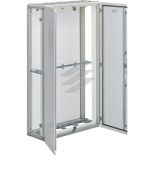 (FG24SD) Шафа Univers, IP54/II, 1900x1100x400мм непрозорі двері, сіра, Hager