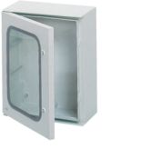(FL271B) Шафа з поліестру ORION Plus, IP65, прозорі двері, 650X500X250мм , Hager