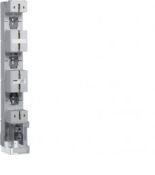(LL217U) Тримач запобіжників NH2, 3x400А, лінійна конструкція, Hager