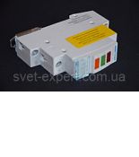 (SVN129) Індикатор потрійний LED, 230В, червоний-зелений-помаранчовий, Hager