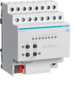 (TYF642F) Викон.пристрій для систем кондиціонування та опалення FanCoil KNX 2-канал., 10А, Hager