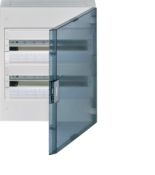 (VB218TB) Щит з/у, прозорі двері, 36M, VEGA, Hager