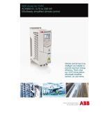 ACH580-01-293A-4 Перетворювач частоти ACH580 160кВт, 293А, 3Ф, IP21 фільтр EMC C2, вхідний дросель, HVAC, R8