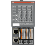 (1SAP214200R0001) TU507-ETH Панель монтажна для модулів RT-ETHERNET, 2xRJ45, =24 В, гвинт., ABB