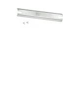 (GHS2101926R0006) S220-H11 Din-рейка 35х 7,5 на 6 модулів з гвинтами, ABB