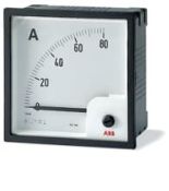 (2CSM320260R1001) SCL1SCALA50AA5 Амперметр аналог.  включення через шунт  на DIN-рейку для АС, ABB