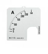 (2CSG233339R5011) CT3/500 Змінна шкала  аналог. амперметра 1000А,DC, 96х96 мм, ABB
