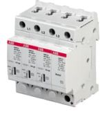 (2CTB803853R4200) OVR T2 3L 70-440s P TS Обмежувач імпульсної перенапруги, ABB
