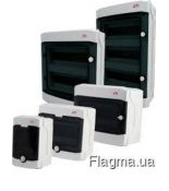 (610638) 54-мод.зов. щит FIX-O-RAIL150 IP40 з прозорою дв., General electric