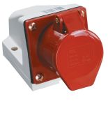 (PSR12-016-5) Розетка 115 стационарная 3Р+PЕ+N 16А 380В IP44 IEK